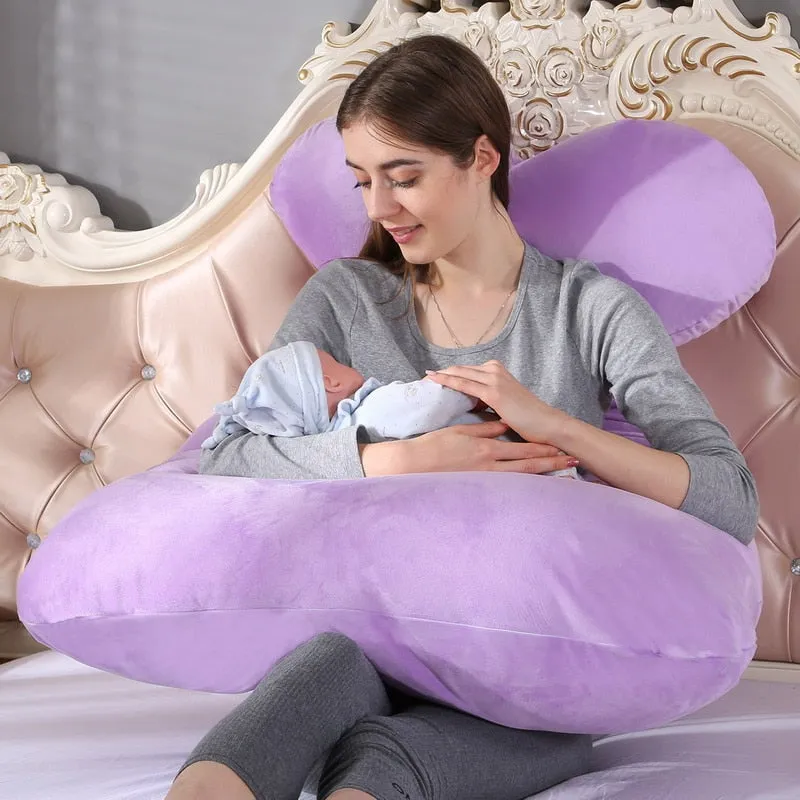 116x65cm Pregnant Pillow for Pregnant Women Cushion for Pregnant Cushions of Pregnancy Maternity Support Breastfeeding for Sleep