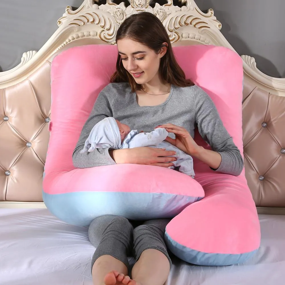 116x65cm Pregnant Pillow for Pregnant Women Cushion for Pregnant Cushions of Pregnancy Maternity Support Breastfeeding for Sleep