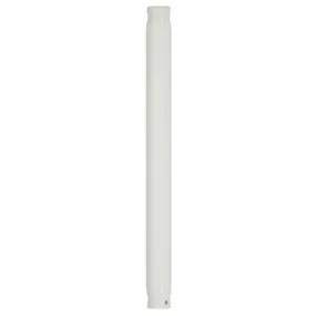 1/2 ID x 12-Inch Down Rod, White Finish