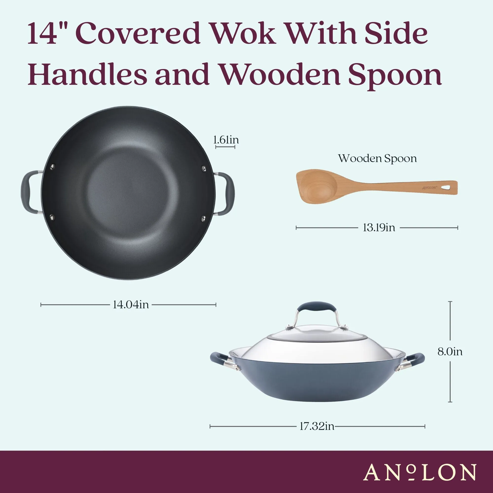 14-Inch Wok with Side Handles