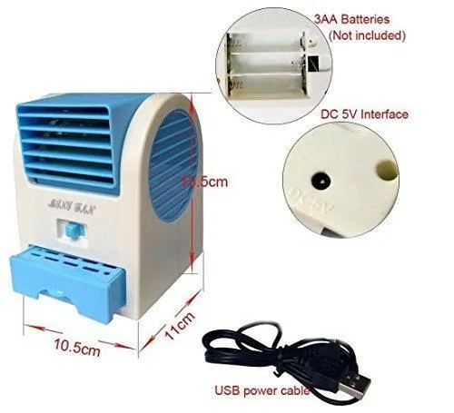 201  Dual Bladeless Mini Air Conditioner