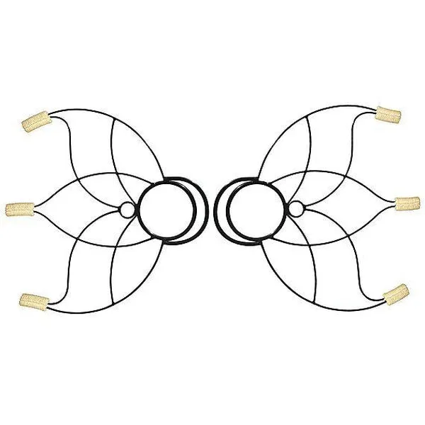 3 Point Lotus Fire Fans