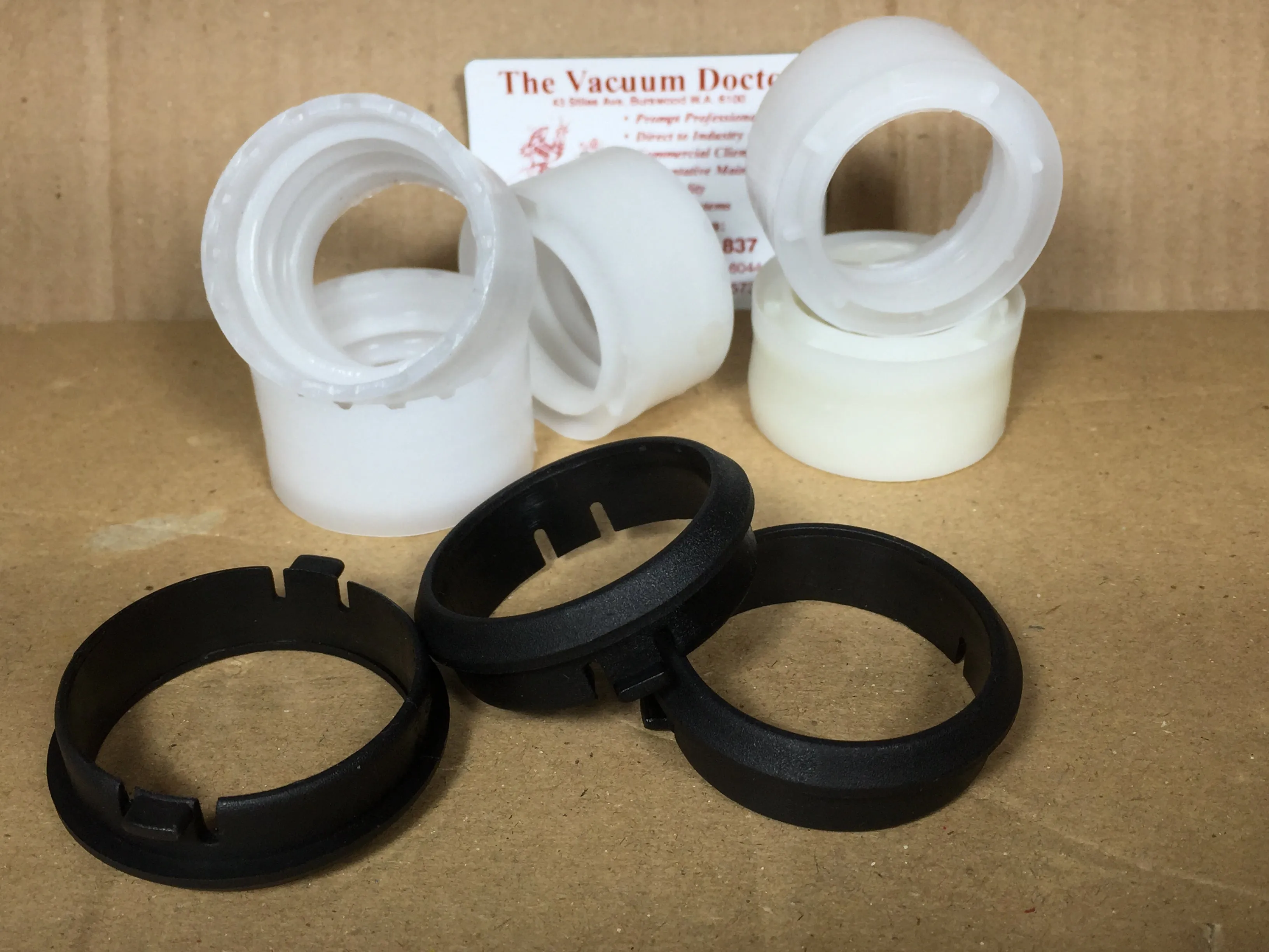 32mm Plastic Vacuum Cleaner Hose Click Ring For Bent Tube