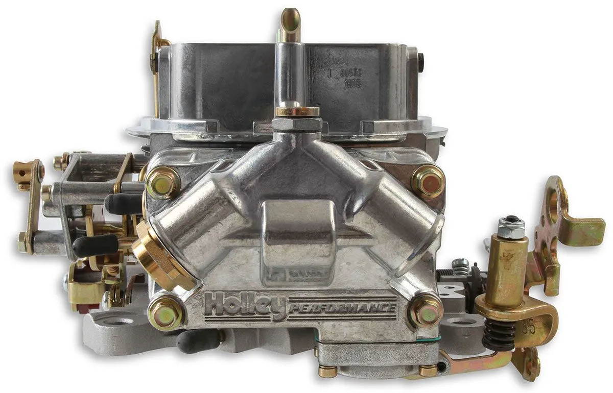 750 CFM 4-Barrel Blower Carburettor - Shiny Finish HO0-80573S