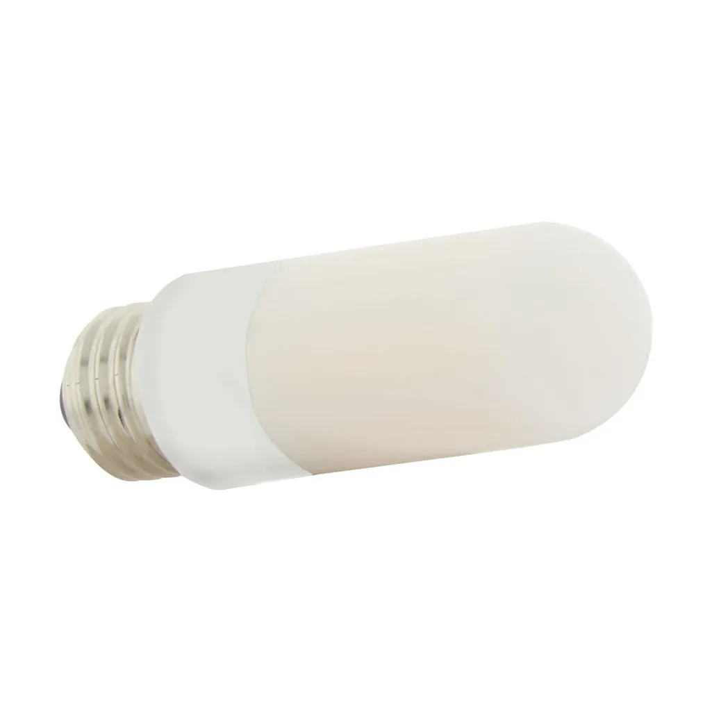 8W T10 LED - Frosted - Medium base - 3000K - High Lumen - 120V - Non-Dimmable - Card