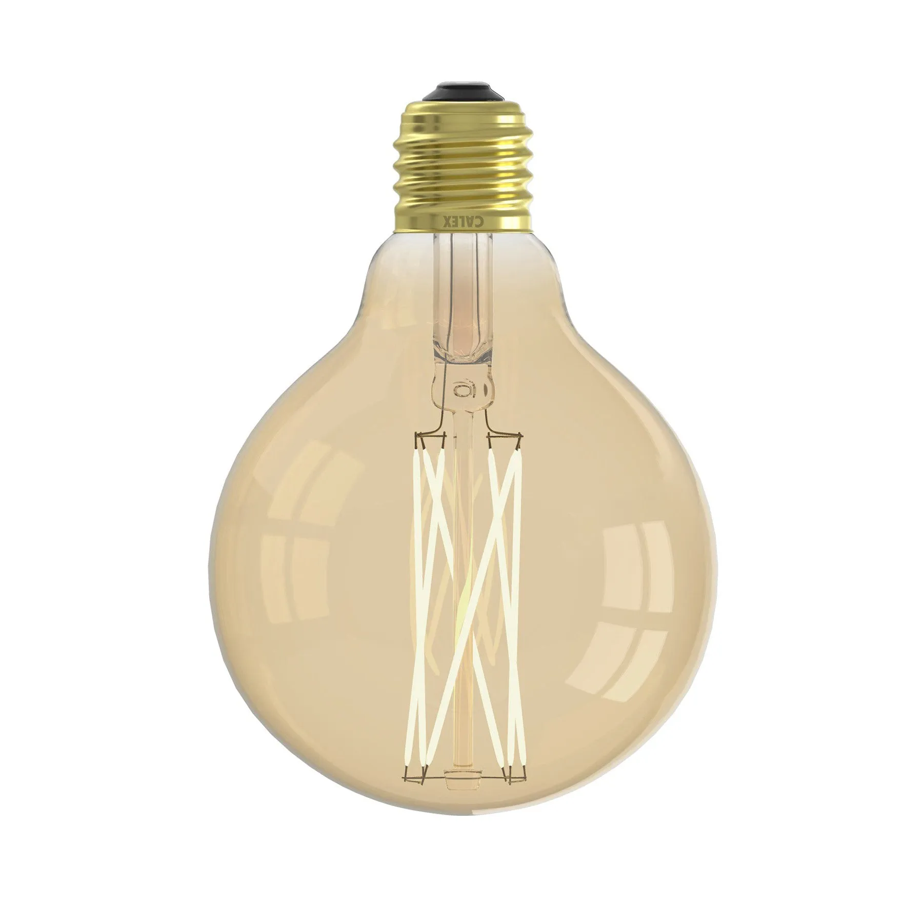 9cm Medium Dimmable LED Globe Filament Bulb - E27 (Tinted) 4w