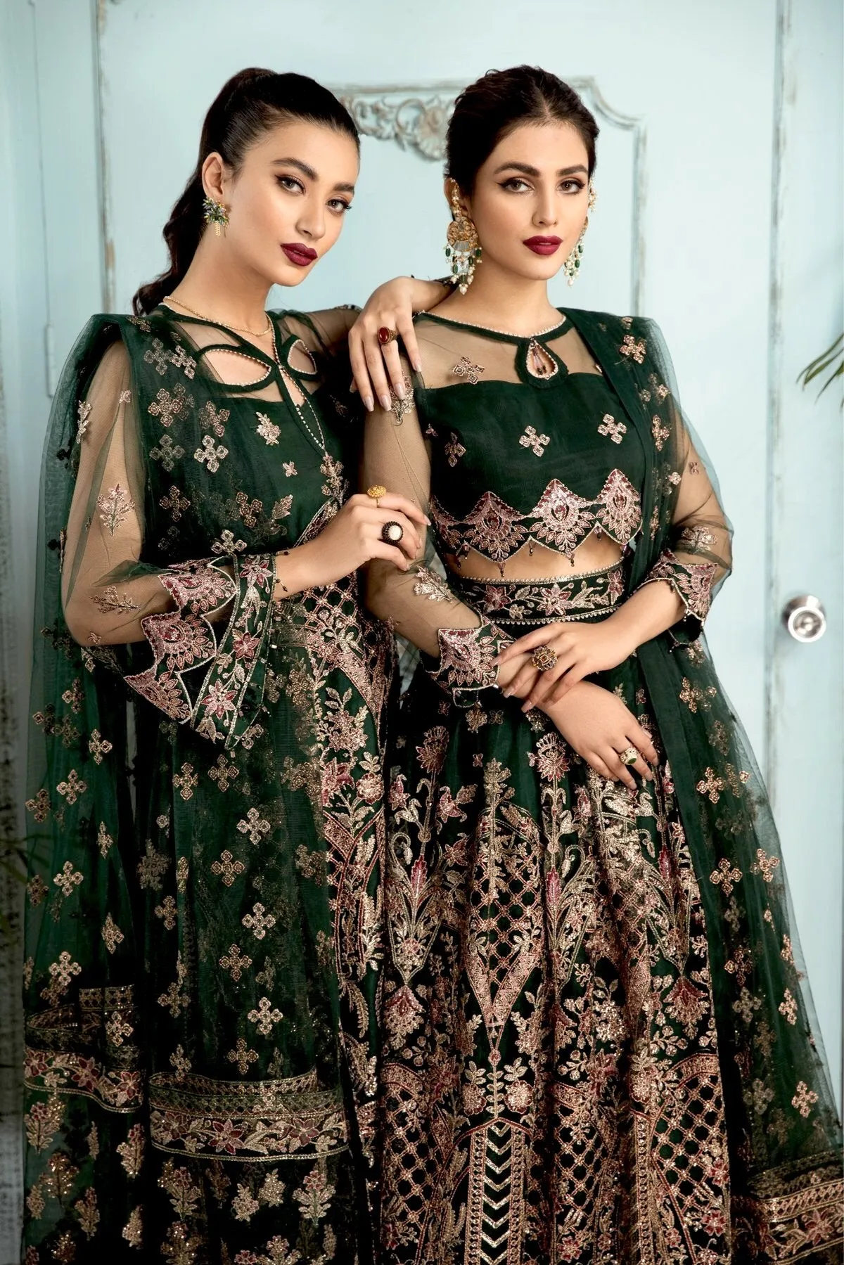 Alizeh Mah-e-Ru Festive Embroidered Chiffon Collection '21 – Raqs