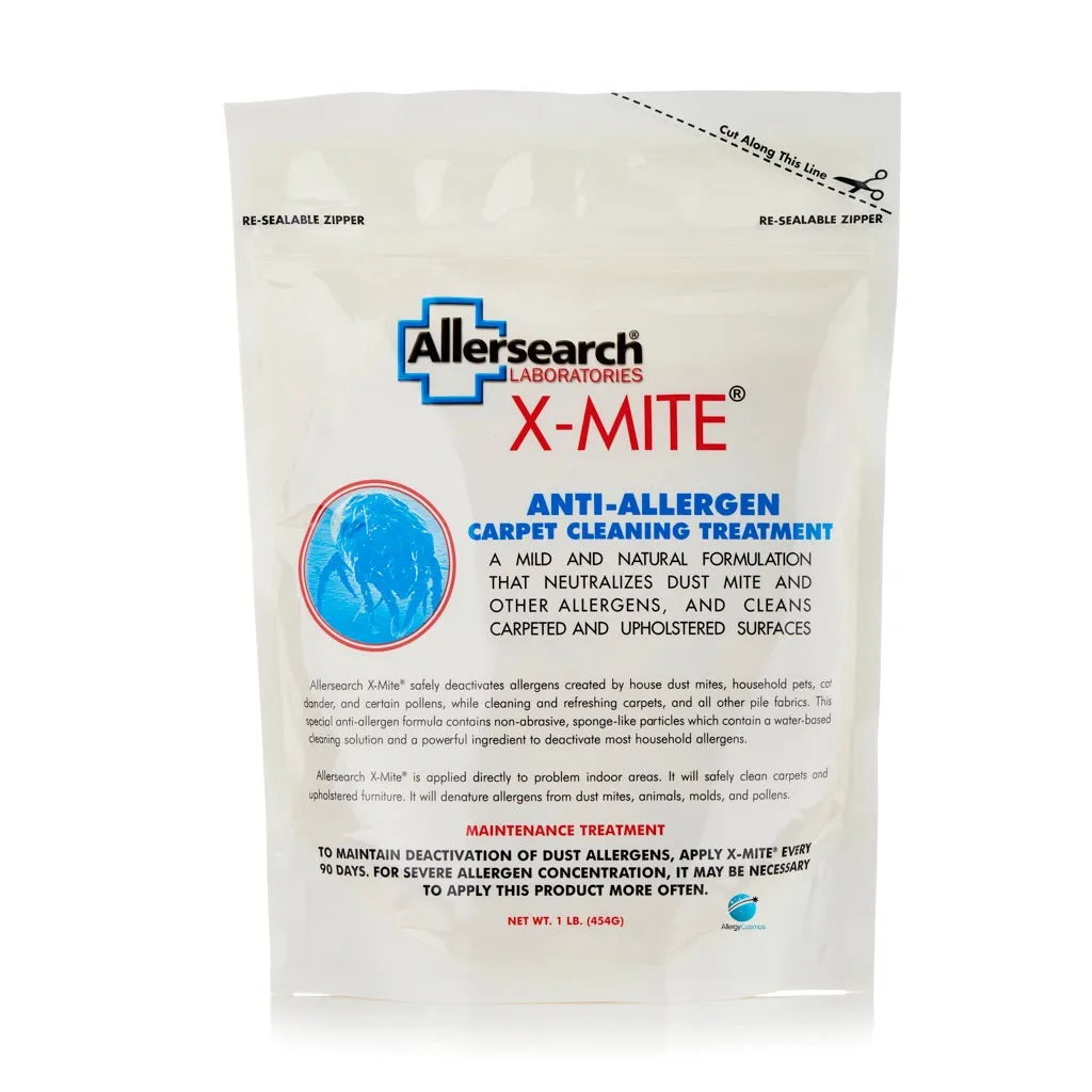 Allersearch X-Mite Powder Carpet Cleaner