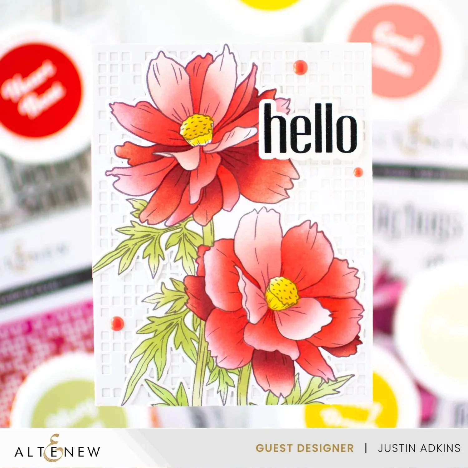 Altenew Tea Party Fresh Dye Ink Pad - Coral Bliss