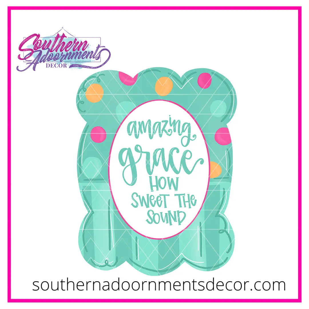 Amazing Grace Template & Digital Cut File