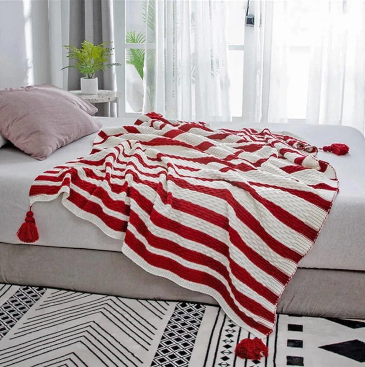 Amira Striped Throw