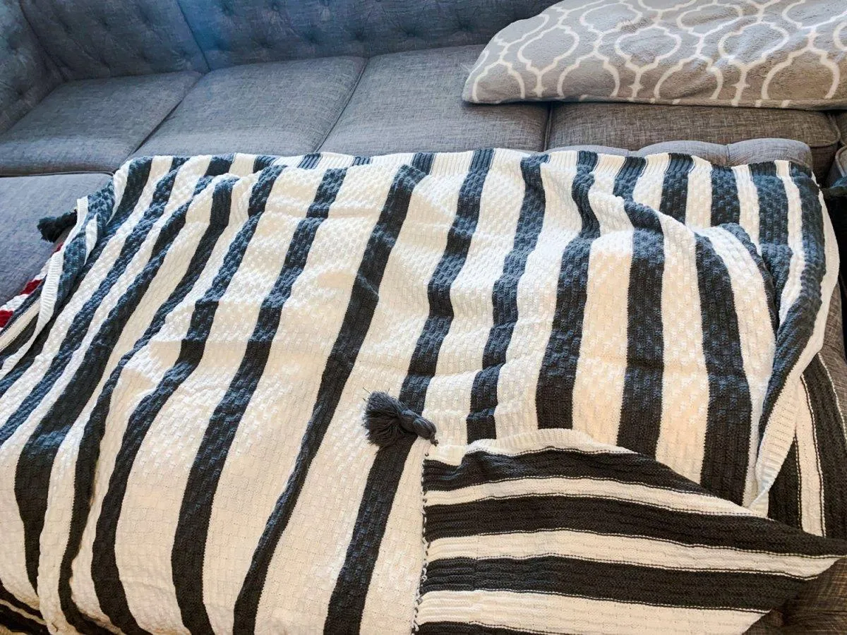 Amira Striped Throw