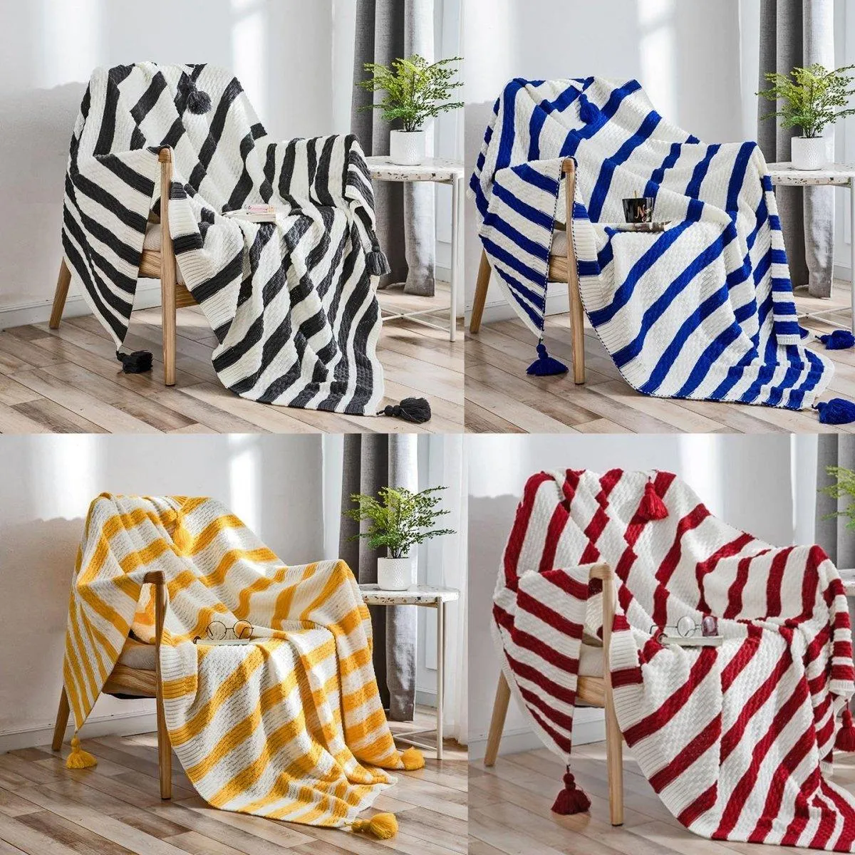 Amira Striped Throw