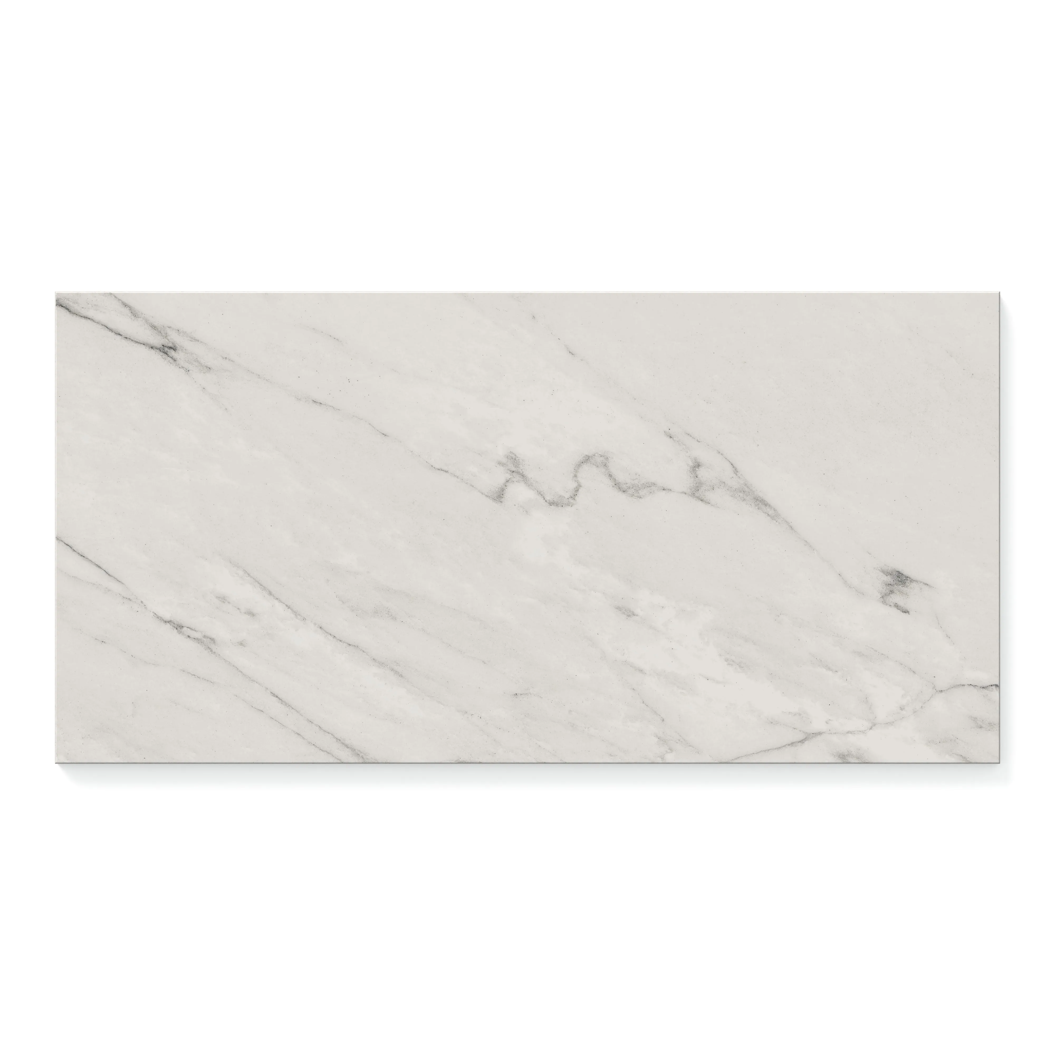 Aniston 12x24 Polished Porcelain Tile in Calacatta Quarzite