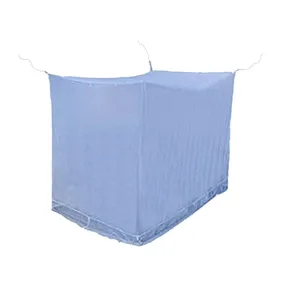 Ans Mosquito net Soft Quality Heavy (Blue, 6.5 x 8 ft X L Size SuperFine Net)