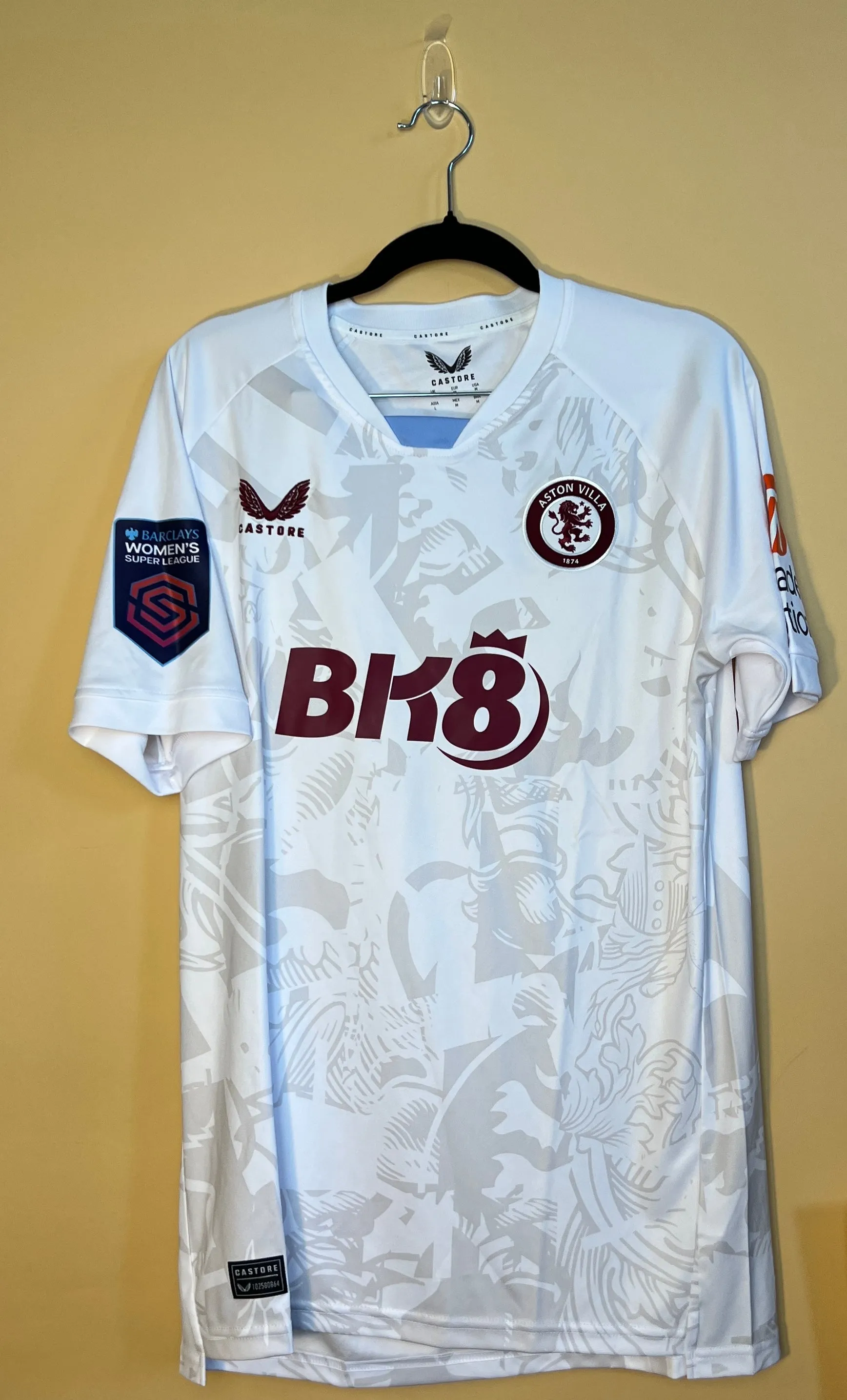 Aston Villa Away 23/24 Staight Fit Medium Shirt