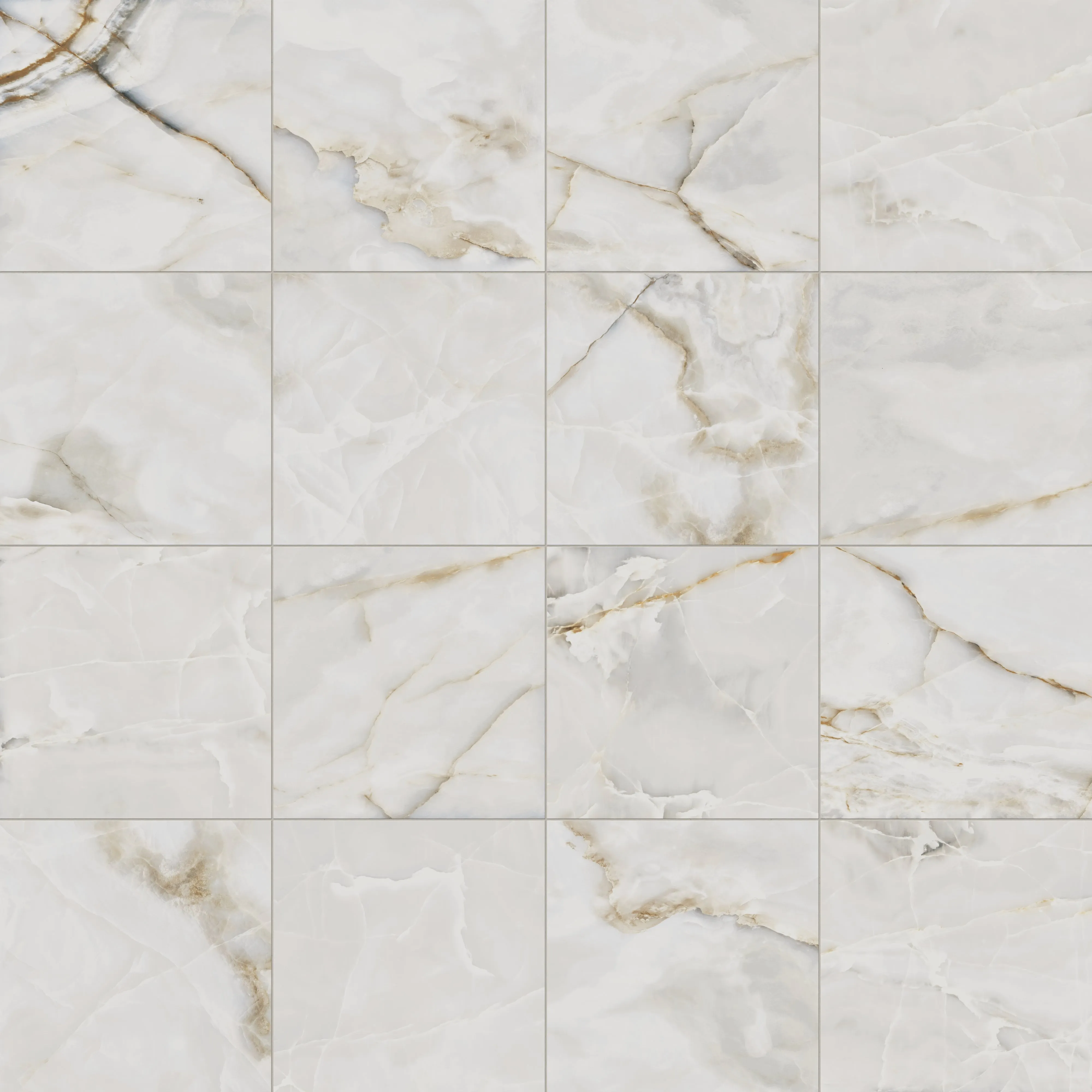 Astrid 24x24 Matte Porcelain Tile in Pearl