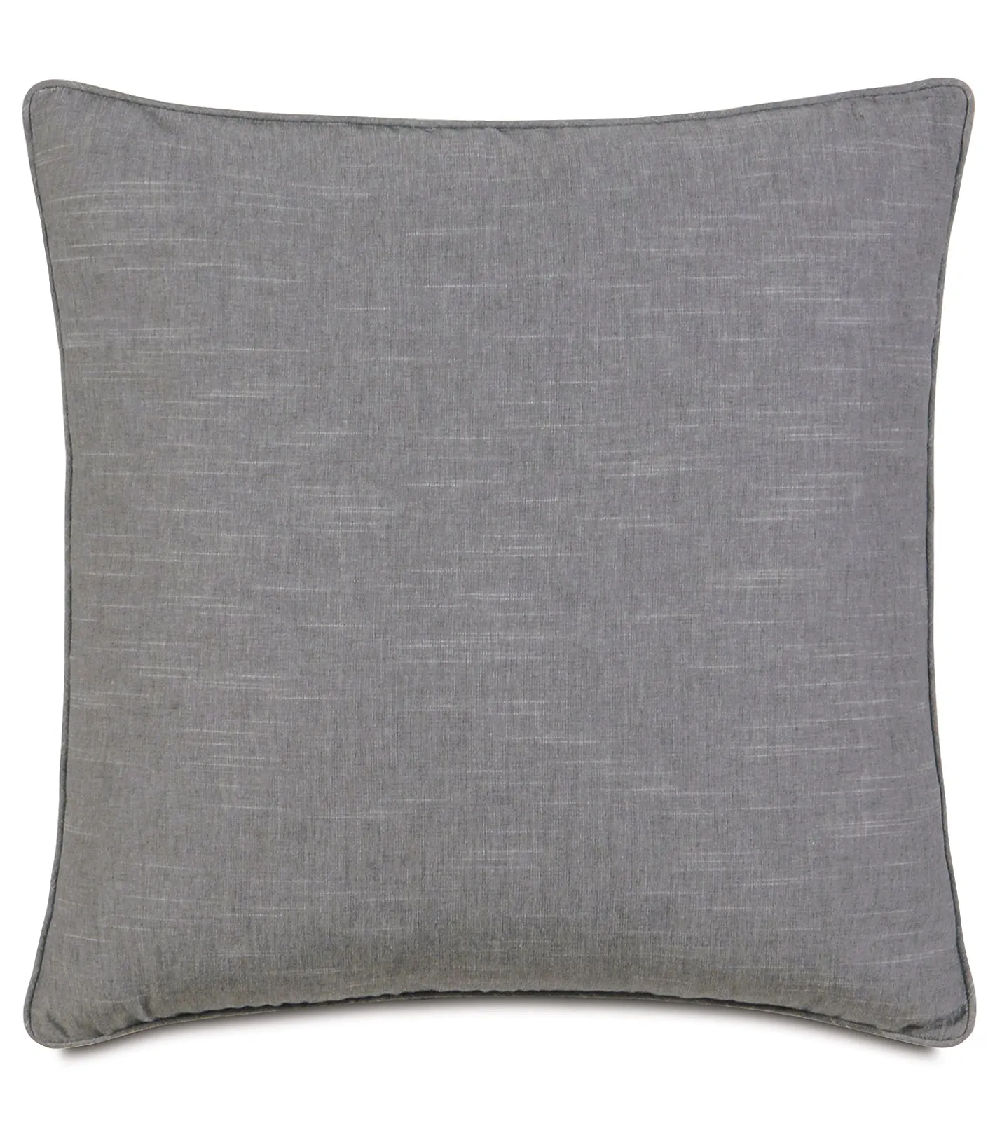 Austin Solid Slate Euro Sham 27x27