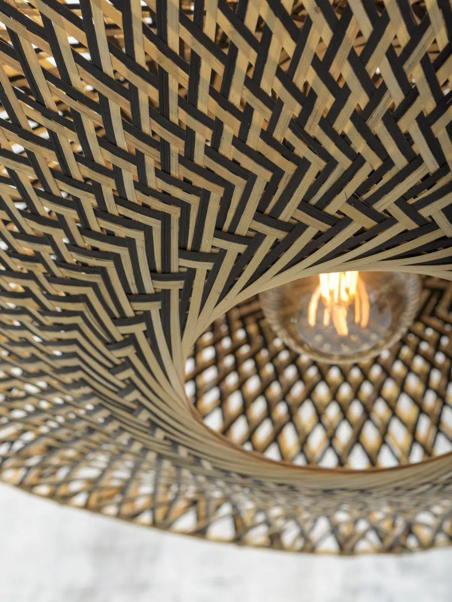 Bali Bamboo Floor Light