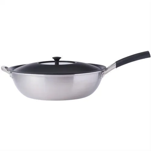 Basayo Waki O.E.C. Series Wok Pot 11.0 Inches (28 cm) (with lid)