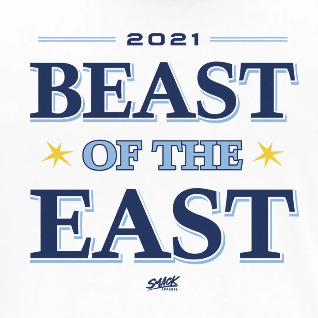 Beast of the East Shirt for| Tampa Bay Baseball Fans