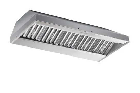 Best Range Hoods CP57IQT489SB 48" X 19.25" Depth Stainless Steel Built-In Range Hood With Iq12 Blower System, 1500 Max Cfm