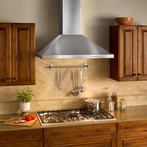 Best Range Hoods WTT32I30SB 30" Brushed Stainless Steel Wall Mount Chimney Hood With Internal 675 Max Cfm Blower