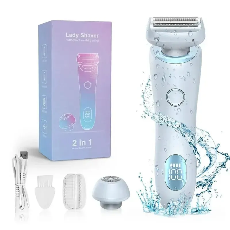 Best Shaver for Pubic Area Female | Electric Razors  2 In 1