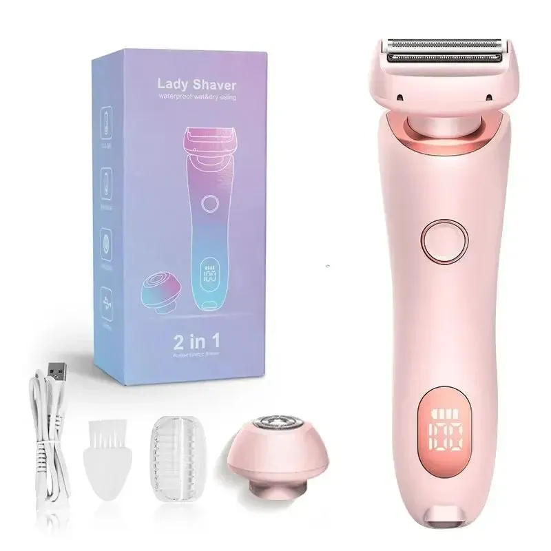 Best Shaver for Pubic Area Female | Electric Razors  2 In 1