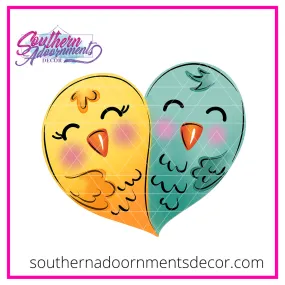 Birdie Love Template & Digital Cut File