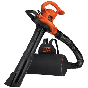 Black & Decker BEBL7000 VACPACK 3-In-1 Leaf Blower / Vacuum / Mulcher, 12 Amp