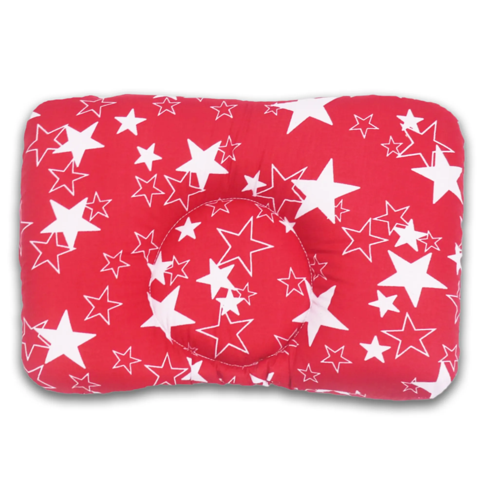 Born Star Red Feeding and Head Shaping Pillow- Combo Set