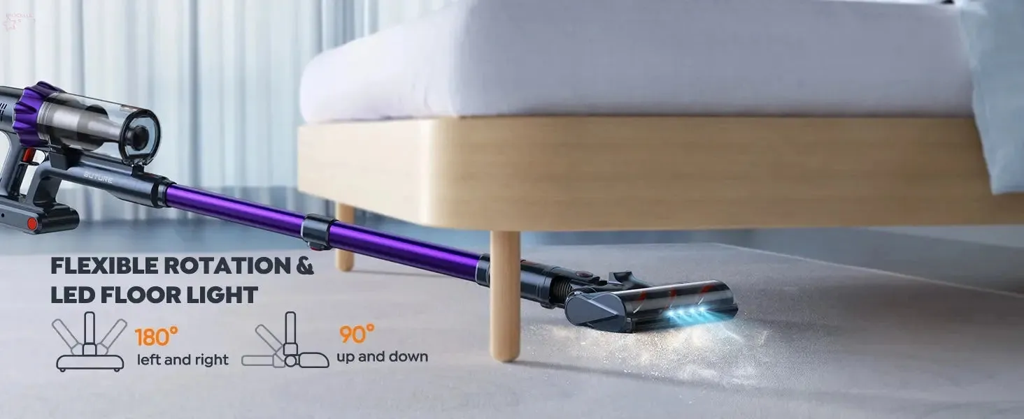 BROCELLE'S Powerful 38KPa Cordless Vacuum Cleaner