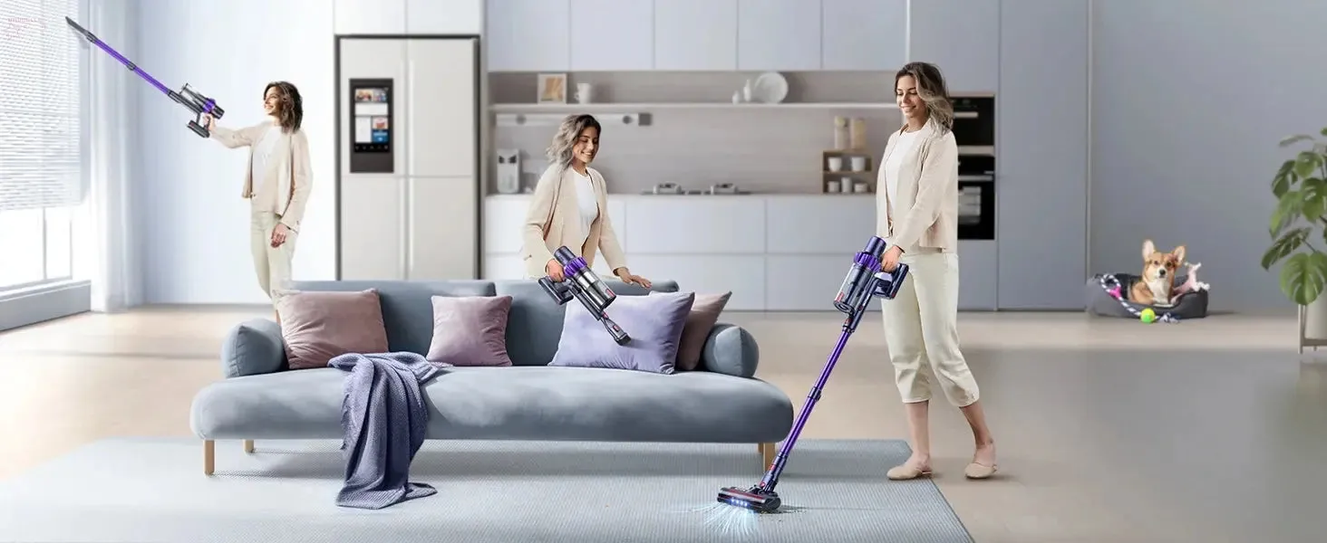 BROCELLE'S Powerful 38KPa Cordless Vacuum Cleaner