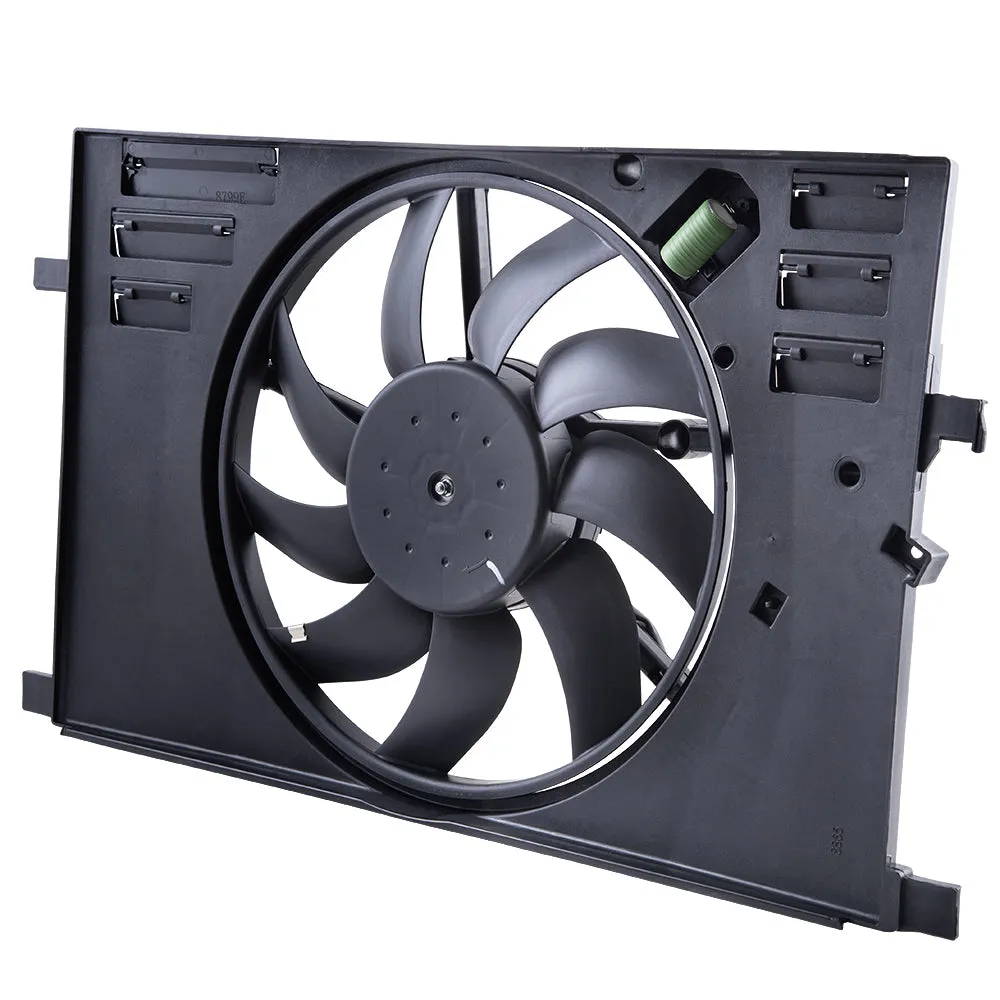 Brock Aftermarket Replacement Cooling Fan Assembly Compatible With 2015-2021 RAM Promaster City 2.4L