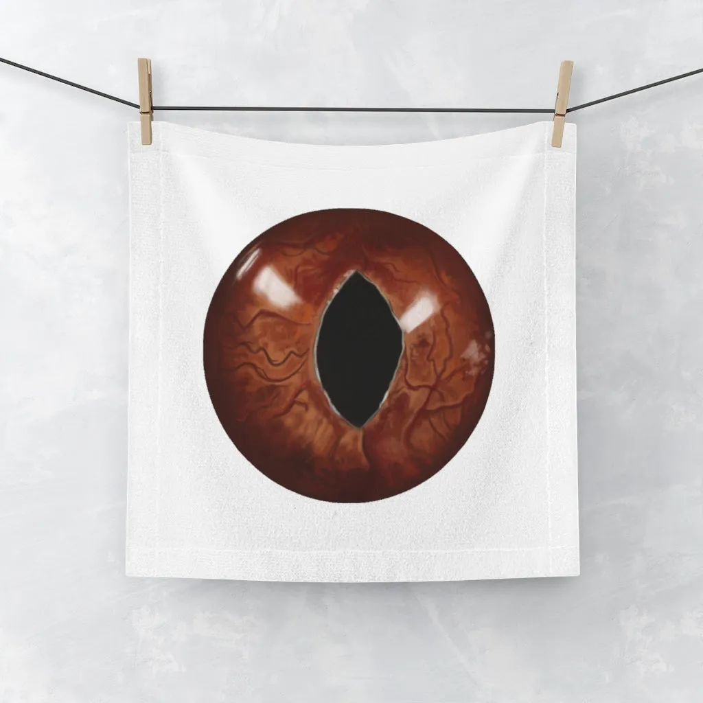 Brown Eye Face Towel