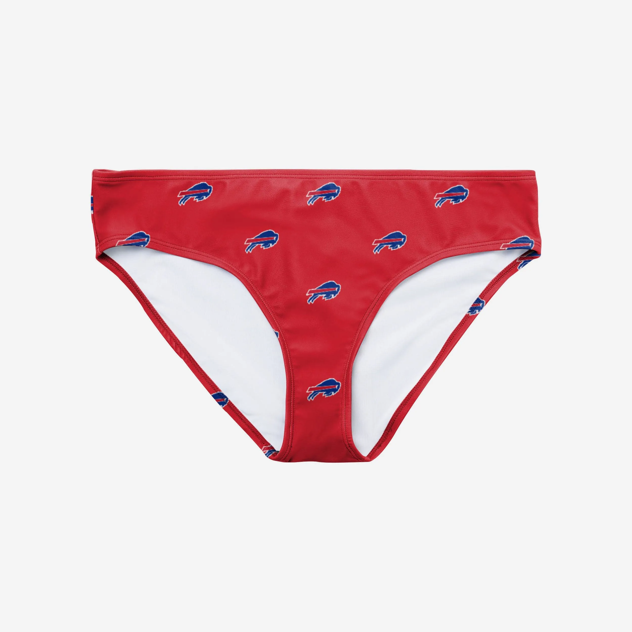 Buffalo Bills Womens Summertime Mini Print Bikini Bottom