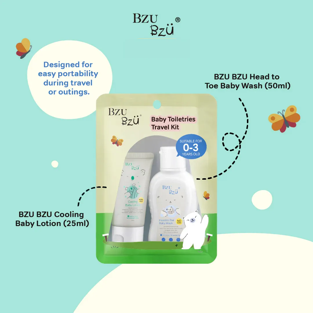 BZU BZU Baby Toiletries Travel Kit