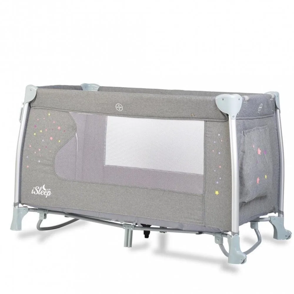 Cangaroo i-Sleep Playpen Grey