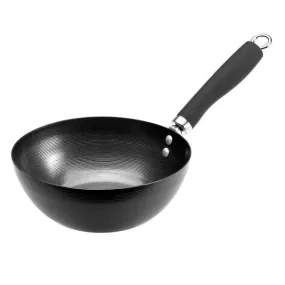 Carbon Steel Non-Stick Wok, 8 Inch - Ecolution