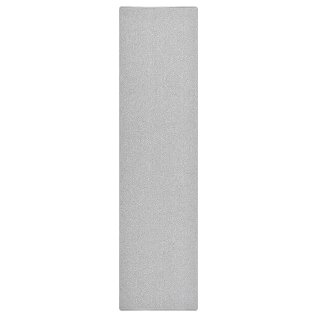 Carpet Runner Light Grey 80x300 cm