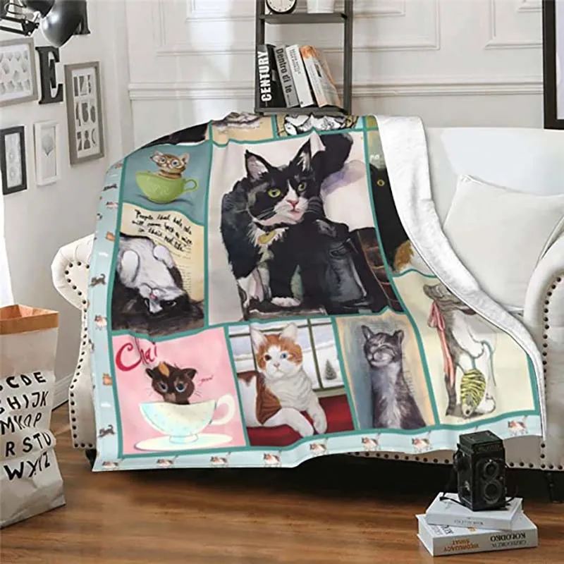 Cats - B199 - Premium Blanket