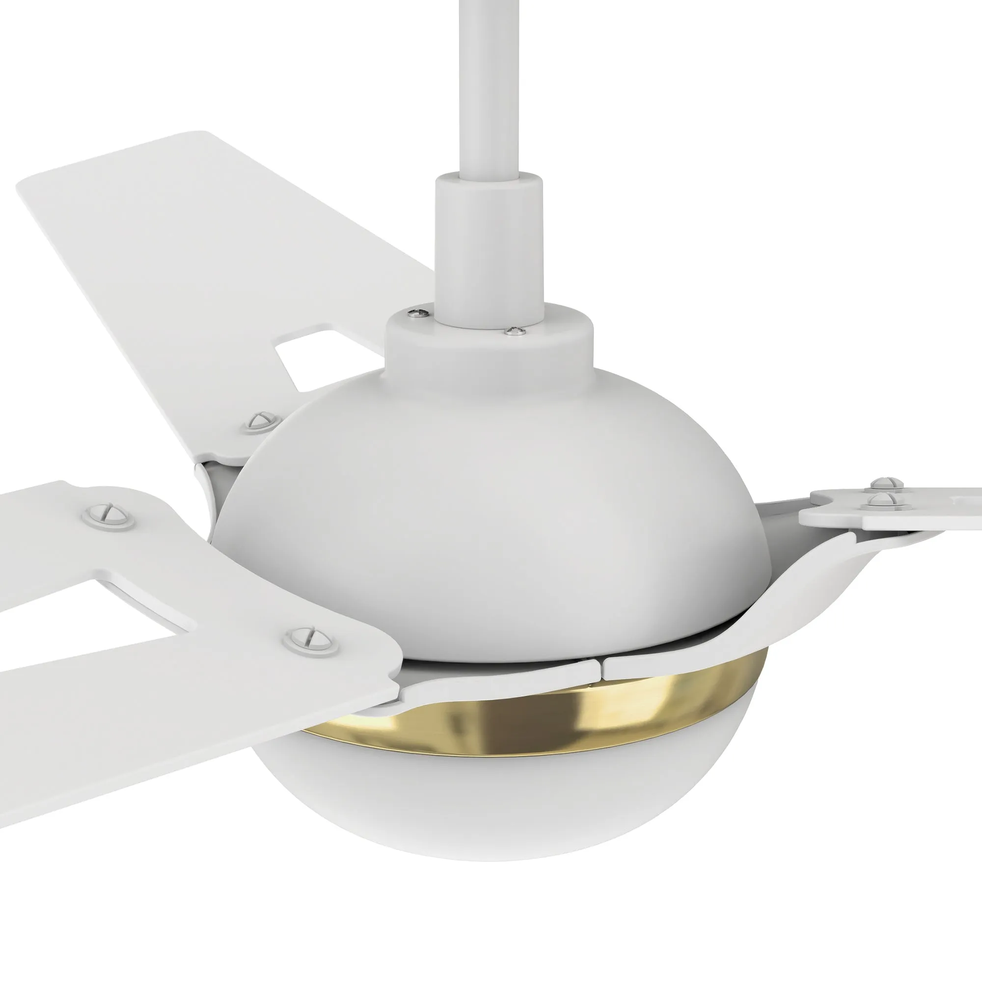 Clifden Smart Outdoor Ceiling Fan with Dimmable LED Light Remote 52"