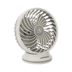 Companion 6in Rechargable USB Fan / Ideal for Camping