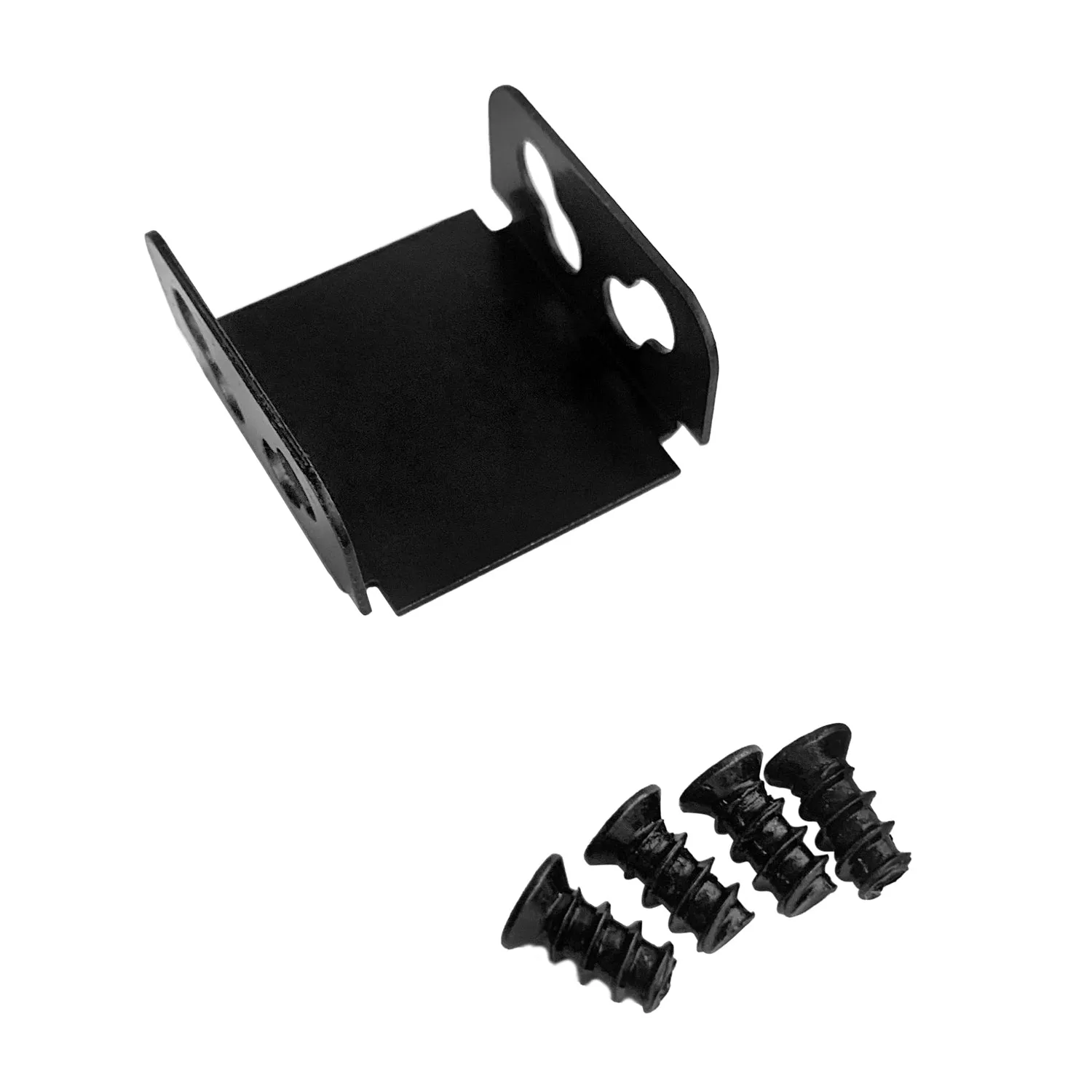 Coolerguys 120/140mm or 80/92mm Fan Assembly Bracket with Screws (4) - Black Metal