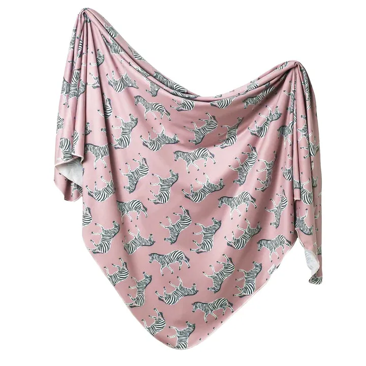 Copper Pearl Zella Knit Swaddle Blanket