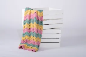 Cora Chevron Blanket (Crochet)