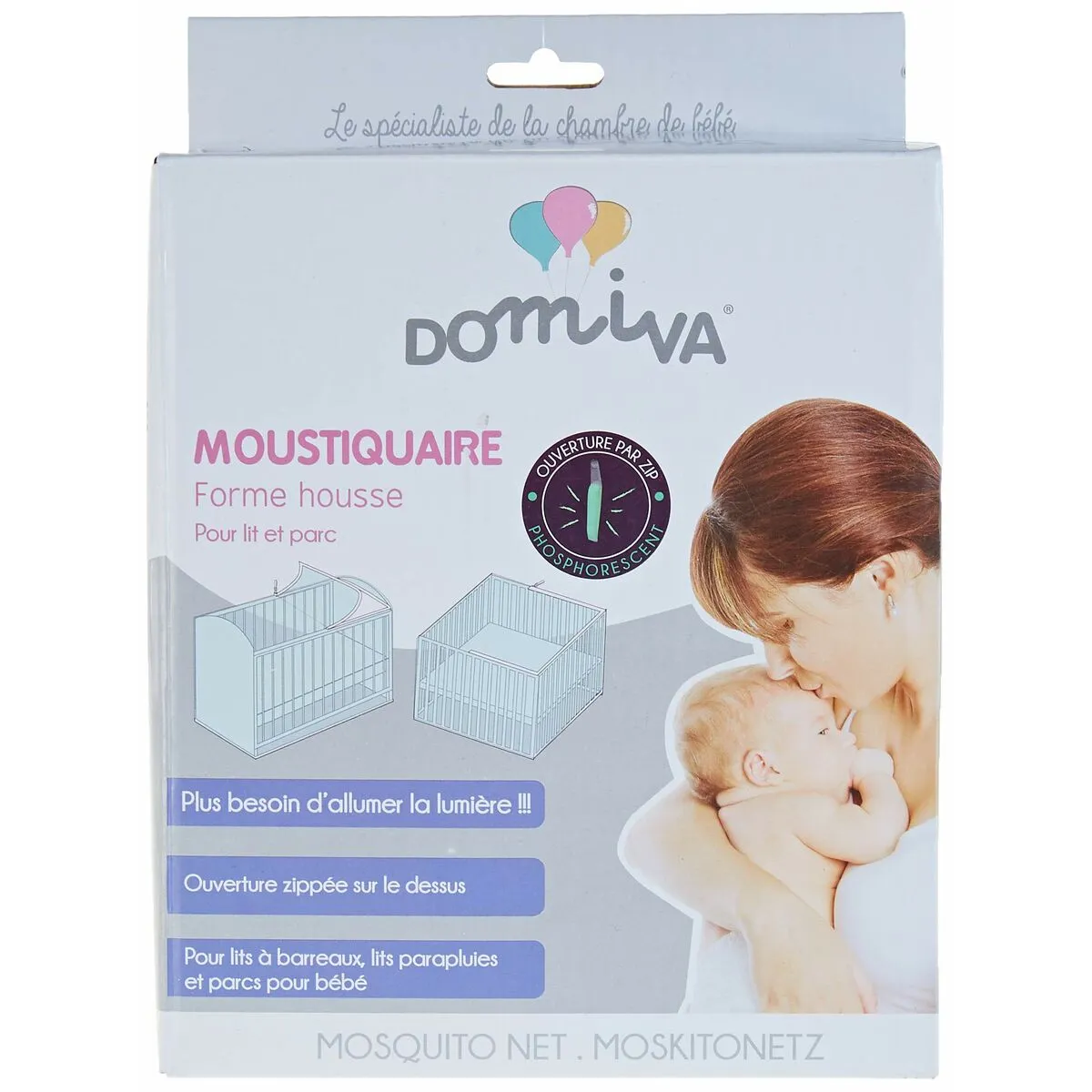 Cot mosquito net Domiva White