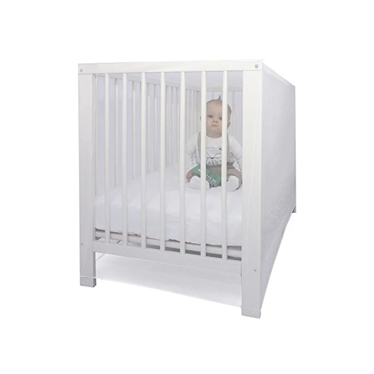 Cot mosquito net Lifetime White