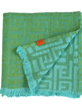 Cotton Beach Towel, Lime